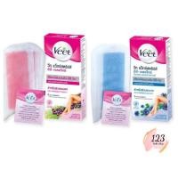 ราคา (6ชิ้น/กล่อง) Veet Hair Remove Wax Strip วีท แว็กซ์กำจัดขน ✨ (27073789085)