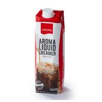ราคา ครีมเหลว อโรม่า Aroma (ครีมเทียมข้นจืด ชนิดพร่องมันเนย) Aroma Liquid Creamer 1000ml (44452089203)