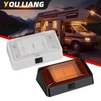 ราคา 12 V-24 V LED รถภายในโดมหลังคาเพดานไฟอ่านหนังสือพร้อมสวิตช์เปิด/ปิดแสง Camper Baker รถบัสเรือรถบรรทุก (26376633691)