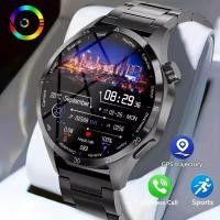 ราคา นาฬิกาสมาร์ทวอทช์รุ่นใหม่ปี 2026 สําหรับผู้ชาย หน้าจอวงกลมเต็มจอ HD ไร้สาย โทรออกได้ แจ้งเตือนการโทร GPS ติดตามเส้นทางกีฬา สร้อยข้อมือเล่นเพลง ของขวัญ (54409558093)