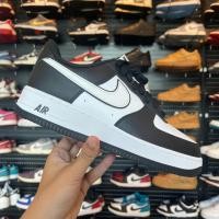 ราคา รองเท้ามือ1 ของแท้100% Nike Air Force 1 Low '07 White Swoosh Panda (40921382240)