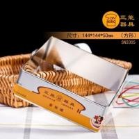 ราคา Sanneng SN3305 - แหวนเมาส์สแตนเลสทรงสี่เหลี่ยม / แหวนสี่เหลี่ยม 14.4x5 (9298494009)