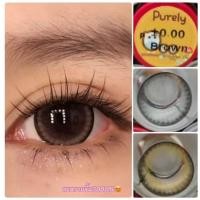 ราคา คอนแทคเลนส์ บิ๊กอาย รุ่น Purely สีเทา/ตาล Gray/Brown.. มีค่าสายตา (0.00) (28774804189)