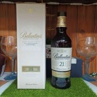 ราคา Vỏ chai rượu ngoại Ballantines 21 năm Full Box Xuất xứ Scotland mới 99% decor cực đẹp (chai rỗng) (55804465204)