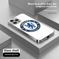 ราคา Chelsea FC สําหรับ iPhone16,16plus,16pro,16promax,สําหรับ iPhone 15,15Plus,15Pro,15ProMax 14 13 Dedicated Electroplated Glass Shell, Anti-Fouling, ทันสมัยและอินเทรนด์ (29421036193)