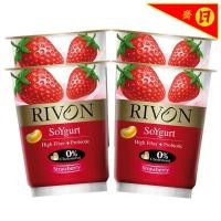 ราคา ริวองซอยโยเกิร์ตรสสตรอเบอร์รี่ 130ก แพค4 Rivon Soy Yogurt Strawberry Flavour 130g. Pack4 [8852512701522 ] (51060284661)