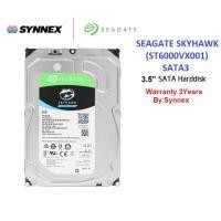 ราคา Seagate (ฮาร์ดดิสก์) HDD CCTV SEAGATE SKYHAWK 6TB (ST6000VX001) NAS Internal Hard Drive HDD 3.5 Inch 5400RPM CACHE 256MB (9367930831)
