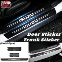 ราคา NEW ISUZU คาร์บอนไฟเบอร์ กันรอยประตูรถยนต์ แผ่นกันรอยประตูรถยน สติกเกอร์ท้ายรถ กันรอยท้ายรถ (26119666878)
