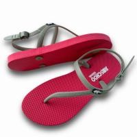 ราคา รองเท้าแตะ Flip Flop สําหรับผู้หญิง - JIMSCHOO flip fitflop STRAPPY SLINGBACK สายหลัง - รองเท้าแตะยางนิ่ม (55652976407)