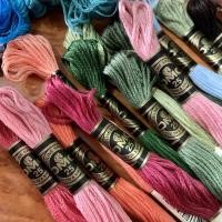 ราคา พร้อมส่ง DMC Cotton Embroidery Floss ไหมปัก DMC แท้ ไหมปักครอสติส เบอร์ 25 งานฝีมือ DIY MADE IN FRANCE ไหมคุณภาพ สีสวย (7743019334)