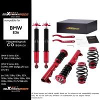 ราคา 【E36】 โช๊คอัพปรับเกลียว Coilovers 24 ระดับ สำหรับ BMW 3 Series E36 M3 1991-1999 318is 323i 325ic 328i โช๊คหน้า ชุดโหลดแต่งรถ (29001839638)