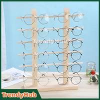 ราคา ชั้นวางแว่นกันแดดไม้ 12คู่ไม้ยืนแสดงแว่นกันแดดกรอบแว่นตาที่ใส่ออแกไนเซอร์สำหรับบ้านหรือแว่นตาร้านแสดง 6ชั้น (47153052413)