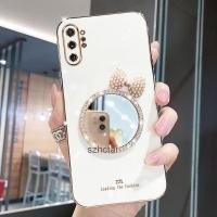 ราคา เคส Samsung note 10 plus note 10 หรูหรา มุก โบว์ กระจกแต่งหน้า ชุบ ซิลิโคน เคสโทรศัพท์ นิ่ม Samsung note 10 plus note 10 (25464513188)
