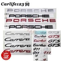 ราคา PORSCHE โลโก้ปอร์เช่ 911 Carrera S โลโก้ GTS Turbo รถด้านหลังสติกเกอร์ป้ายสัญลักษณ์ (29165589764)
