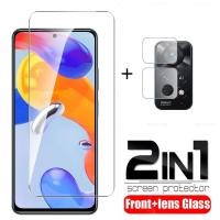 ราคา Xiaomi Redmi Note 11 4G แพคเกจ 2IN1 กระจกนิรภัยเลนส์กล้องป้องกันรอยขีดข่วน Hp Redmi หมายเหตุ 11 4G (46908217919)