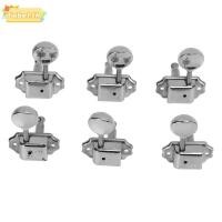 ราคา TOBE1 6PCS Guitar Tuner Key, Split Shaft Metal Guitar String Tuning Peg, Vintage พร้อมสกรู Silver Guitar Tuners Guitar Replacement (43930865235)