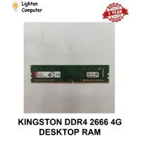 ราคา USED KINGSTON DDR4 2666Mhz 4GB PC4 2666 DESKTOP RAM DIMM RAM (41401306205)