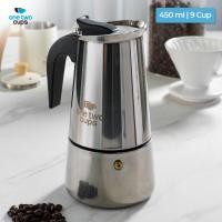 ราคา One Two Cups Moka Pot เครื่องชงกาแฟเอสเปรสโซเตาตั้งพื้น 9 ถ้วย 450ml - Z20 (47706192936)