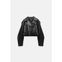 ราคา Zara jacket หนังของแท้ size XS (43104703840)