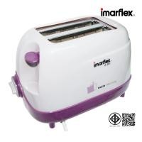 ราคา [เกรดบีราคาพิเศษ] Imarflex_Z_ เครื่องปิ้งขนมปัง 2 แผ่น รุ่น IF-391(B) (6234585463)