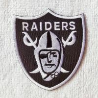 ราคา อาร์มติดเสื้อ อาร์ม ตัวรีด ตัวรีดติดเสื้อ อเมริกันฟุตบอล ทีม NFL Las Vegas Raiders American Football Patch สติ๊กเกอร์ (25216796443)