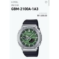 ราคา CASIO G-SHOCK รุ่น GBM-2100A-1A3 สีเขียวมือ1 (50200630052)
