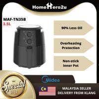 ราคา Midea MAF-TN35B 3.5L Air Fryer Low Oil / Non-Stick / MAFTN35B - Homehero2u (26930740286)