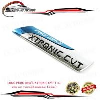 ราคา โลโก้ โลโก้ติดรถ logo pure drive xtronic cvt จำนวน 1 ชิ้น พร้อม กาว สามารถนำไปติดตั้งได้เลย (ตัวแพง) มีปลายทาง (15091072419)