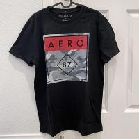 ราคา Aeropostale / AERO เสื้อยืดแขนสั้นพิมพ์ลายแฟชั่นฤดูร้อนสําหรับผู้ชาย (28780737934)
