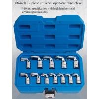 ราคา 12 Pcs 3/8 Crows Foot Wrench Set Open Ring Wrench Special vehicle repair rotary slotting wrench fue (42276892818)