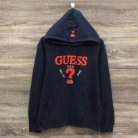 ราคา เสื้อฮู้ด Guess แท้! มือสอง (Made in USA) สีกรม (2766406545)
