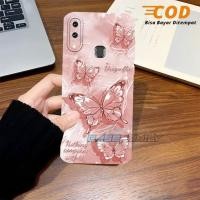 ราคา ซิลิโคน Vivo V9 V7 V7 Plus V5 V5 Plus butterfly Motif Softcase ยืดหยุ่น (54907261196)