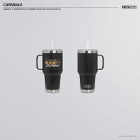 ราคา (ของแท้ 100%) พร้อมส่ง : CARNIVAL X TOPSECRET YETI RAMBLER 35 OZ MUG WITH STRAW LID (40163720023)