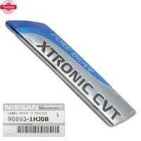 ราคา โลโก้ ติดท้าย PURE DRIVE XTRONIC CVT genuine Logo จำนวน 1ชิ้น สีโครเมียม-ฟ้า Nissan March Juke F15 Tidda Almera นิสสั (42673766524)