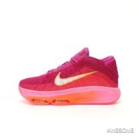ราคา ♞Nike G.T Hustle 3 FP EP"Hyper Pink"รองเท้าบาสเกตบอลกีฬาลำลองน้ำหนักเบาขนาดกลาง FV5952-601 YRJ (28737494232)