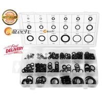 ราคา Alithai ยางโอริง 225pcs O-Ring Assortment Nitrile Rubber Washer Seals NBR Kit 18 Sizes in Black with a Re-Sealable (29828418843)