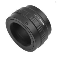 ราคา Andoer T2-FX โลหะเลนส์อะแดปเตอร์แหวน T/T2 Mount เลนส์อะแดปเตอร์สําหรับ Fujifilm X-T1/X-A1/X-E2/X-M1/X-E1 X-Mount กล้อง (27284489490)