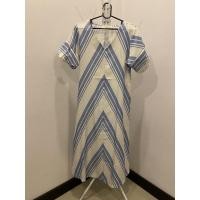 ราคา เดรสยาว สีขาวฟ้า ทรงสวย (15349610446)