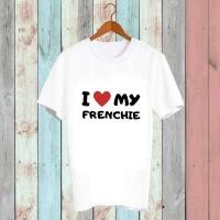 ราคา เสื้อยืดสัตว์เลี้ยง เสื้อคำพูด ของขวัญ หมา แมว French Bulldog เฟรนบลูด็อก FBD141-150 (26924912983)