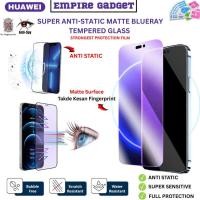 ราคา ANTI STATIC BLUERAY HUAWEI Nova 5T,2i,2Lite,3,3i,4,4E,7,7i,7SE,Y5P,Y6P,Y7P,Y9S,P40 กระจกนิรภัย Matte ตัวป้องกันหน้าจอ (40930036743)