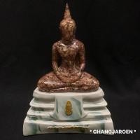 ราคา หลวงพ่อโสธร ขนาดหน้าตัก 5 นิ้ว เนื้อเรซิ่นผสมไฟเบอร์กลาส ผสมแบงค์ 100 เก่า ฐานลายหินอ่อน (27258224238)