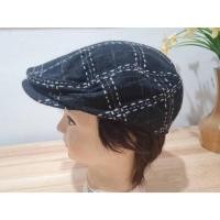 ราคา หมวกติงลี่ Flat cap สีดำปักเส้น สวยดูดีมากๆๆ (ของใหม่) (28342876101)