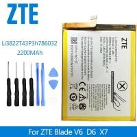 ราคา แบตเตอรี่ Li3822T43P3h786032 Orbic Orbic-RC-501L / ZTE Blade V6 ZTE Blade D6 / ZTE Blade X7 3.8V 2200MAh (3257180640)