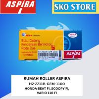 ราคา ASPIRA ROLLER HOUSING H2-2111B-GFM-1100 HONDA BEAT FI, SCOOPY FI, VARIO 110 FI ORIGINAL (54207088689)