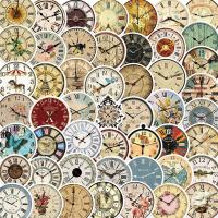 ราคา ✨พร้อมส่ง✨Camping outdoor ดอกซากุระ ชิบะอินุ ภูเขาฟูจิ Vintage Clock นาฬิกา 50แผ่น กันน้ำ สติ๊กเกอร์ ใช้ซ้ำได้ Sticker (20693769154)