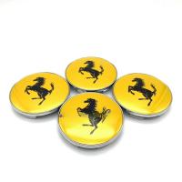 ราคา XSD 4 ชิ้น/ล็อต Ferrari Mustang 68 มม.ศูนย์ล้อรถ Hub Caps ตราสัญลักษณ์รถโลโก้ศูนย์ล้อหมวกป้ายอุปกรณ์จัดแต่งทรงผม (54809673816)