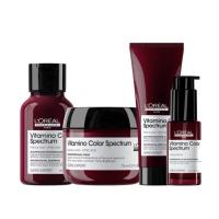 ราคา Loreal vitamino color spectrum shampoo masque serum ลอรีอัล วิตามิโน คัลเลอร์ สเปกตรัม แชมพู มาส์ค เซรั่ม serie expert (41607275229)