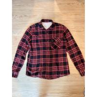 ราคา เสื้อเชิ้ต Beams Flannel Shirt ลาย Check แดง-ดำ (Size M) (57305278211)