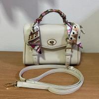 ราคา กระเป๋าสะพาย/ถือ สีขาว ยี่ห้อ Cicelle หนังลิ้นจี่ ขนาด 9 นิ้ว (41610690774)