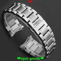 ราคา สายรัดเหมาะสําหรับ Fossil Fossil สายรัดเหล็กผู้ชายเหมาะสําหรับรุ่น JR1401 ME3104 ME3099 สร้อยข้อมือ 20 22 (55209312412)